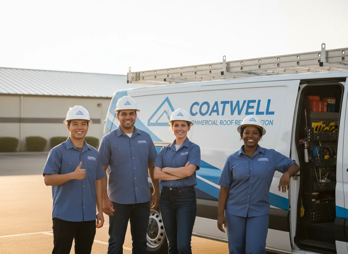 Commercial roof coating company in Brooklin, ME